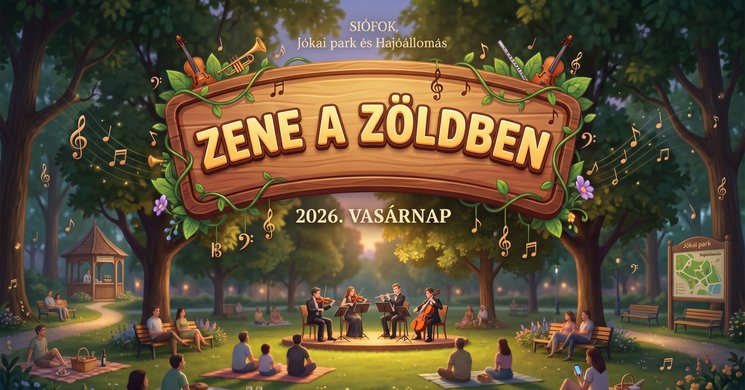 Zene a Zöldben Siófok Balaton partján