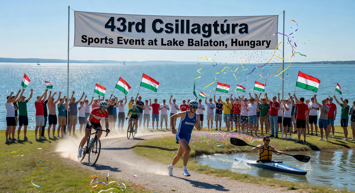 43. Csillagtúra: vitorlásverseny a Balatonon