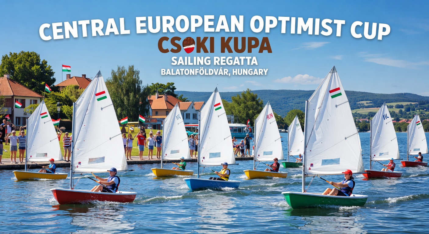 Central European Optimist Csoki Kupa a Balatonon