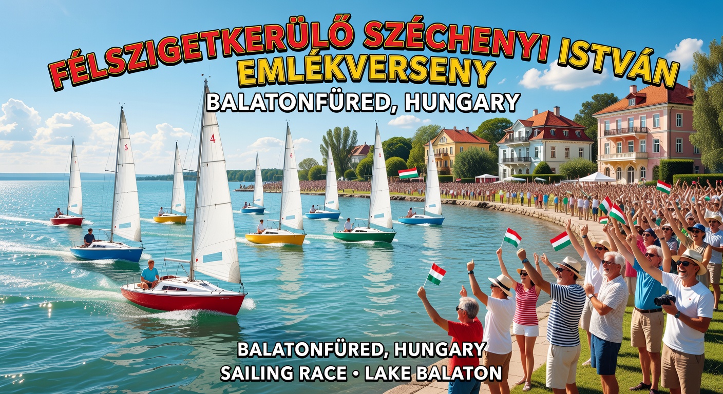 Indulj a Félszigetkerülő Széchenyi Emlékversenyre Balatonfüreden!
