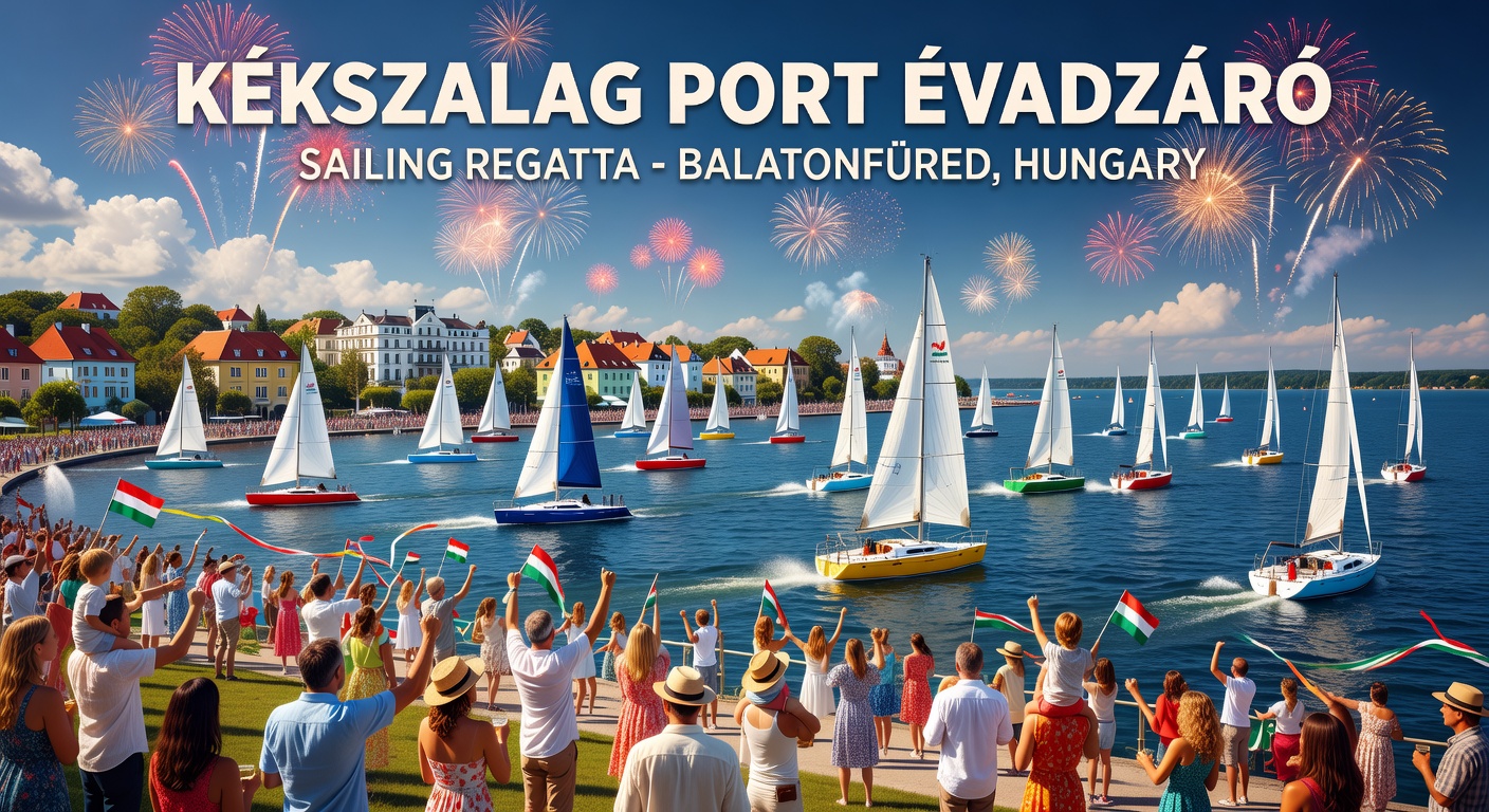 Kékszalag Port Évadzáró Vitorlásverseny a Balatonon