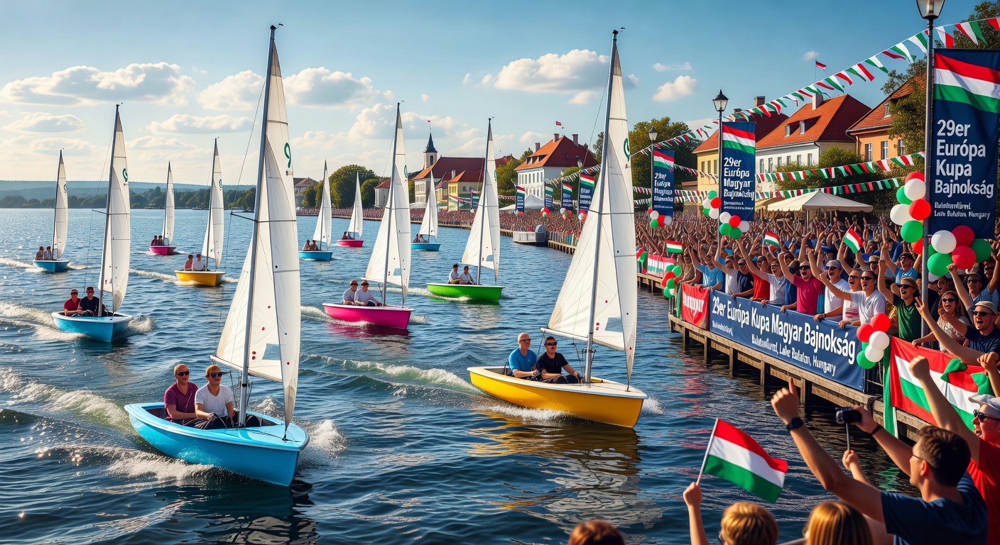 29er Európa Kupa Magyar Bajnokság Balatonfüreden